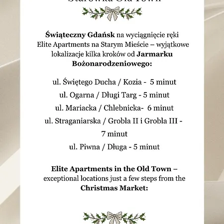 Elite Old Town Rajska Apartment *